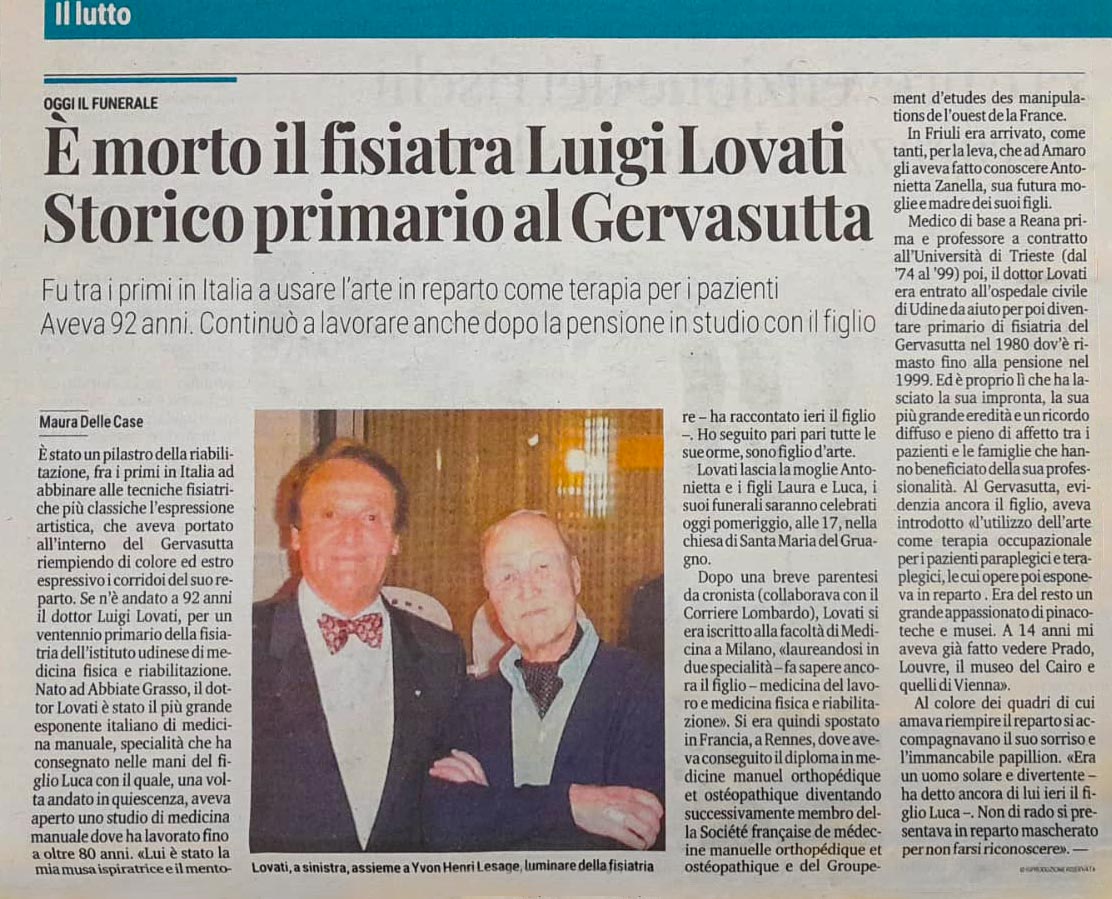 LUIGI LOVATI RASSEGNA